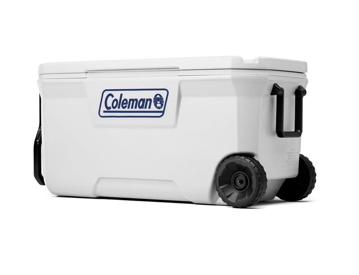 COLEMAN Xtreme Wheeled 100 QT Tekerlekli Soğutucu Marine Buzluk 94.6 Lt