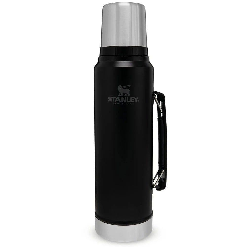 STANLEY Classic Vacuum Bottle Termos Siyah 1 LT