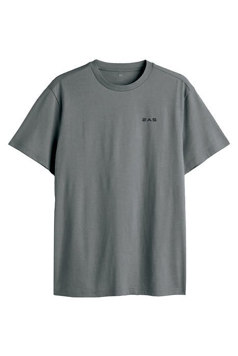 2AS Fiji Sıfır Yaka T-Shirt Antrasit