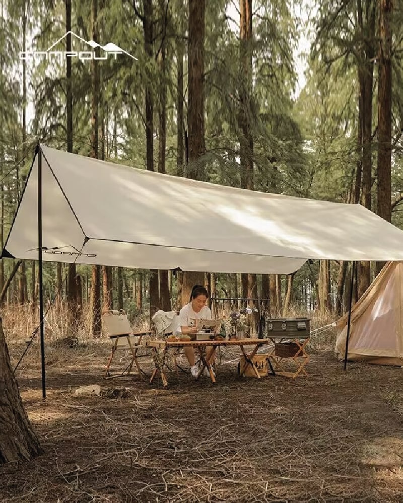 NURGAZ Campout Tarp Çadır 5x3 Metre