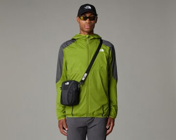 THE NORTH FACE Y2K Omuz Çantası Gri-Siyah