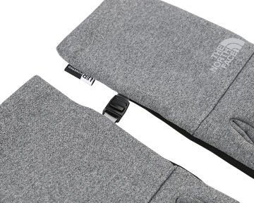 THE NORTH FACE Etip Geri Dönüştürülmüş Eldiven Gri