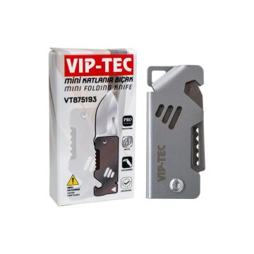 VIPTEC Mini Katlanır Bıçak Cep Tipi