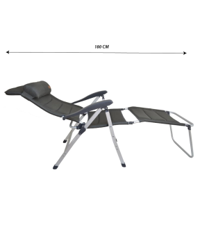 NURGAZ  Campout 4 Mevsim Şezlong Sandalye