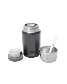 NURGAZ Yemek Termosu 600 ML Siyah