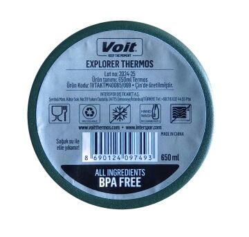 VOIT Explorer Termos Haki 650ML