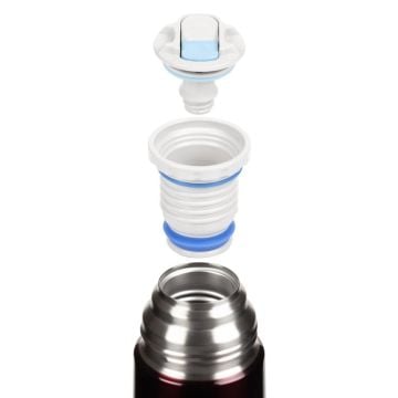 THERMOS FBB-1000 Light & Compact 1 L Termos Midnight Red (Bordo)