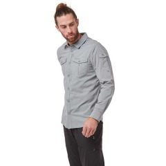 CRAGHOPPERS NL Adv LS Erkek Gömlek-GRİ
