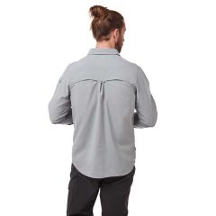 CRAGHOPPERS NL Adv LS Erkek Gömlek-GRİ