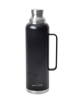 NURGAZ Campout Çift Katmanlı Termos 1500ml Siyah