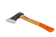 ORCAMP Kamp Baltası Ahşap Turuncu Saplı