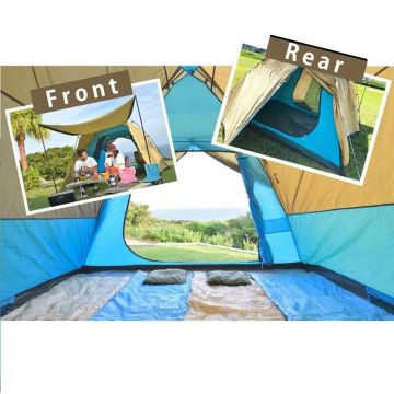 BREEZETIME Gogonature D6 Otomatik Çadır Mavi-Bej