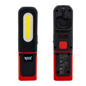 ROX Outdoor şarjlı 2000 Lümen Cep Tipi Çalışma Feneri