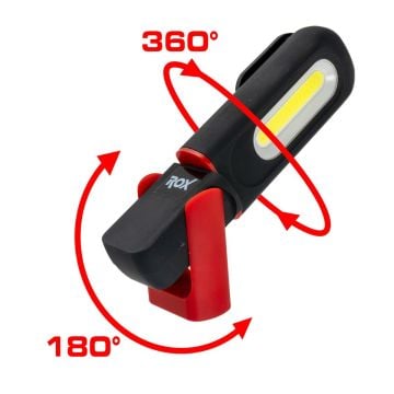 ROX Outdoor şarjlı 2000 Lümen Cep Tipi Çalışma Feneri