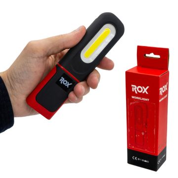 ROX Outdoor şarjlı 2000 Lümen Cep Tipi Çalışma Feneri