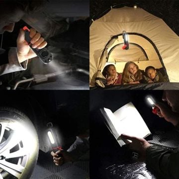ROX Outdoor şarjlı 2000 Lümen Cep Tipi Çalışma Feneri