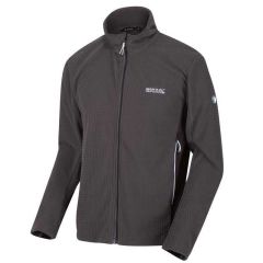 REGATTA Highton Zip Fleece Erkek Polar Antrasit