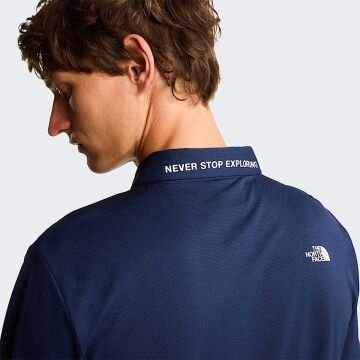 THE NORTH FACE New Tanken Polo Cepli Lacivert Outdoor T-Shirt