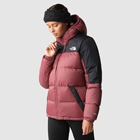THE NORTH FACE Diablo Kapüşonlu Kaz Tüyü Outdoor Mont Kadın Pembe