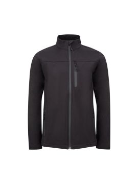 2AS Baxter İnce Softshell Erkek Ceket Siyah