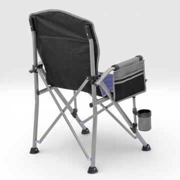 Argeus Rustic Katlanabilir Kamp Sandalyesi - Mavi/Gri