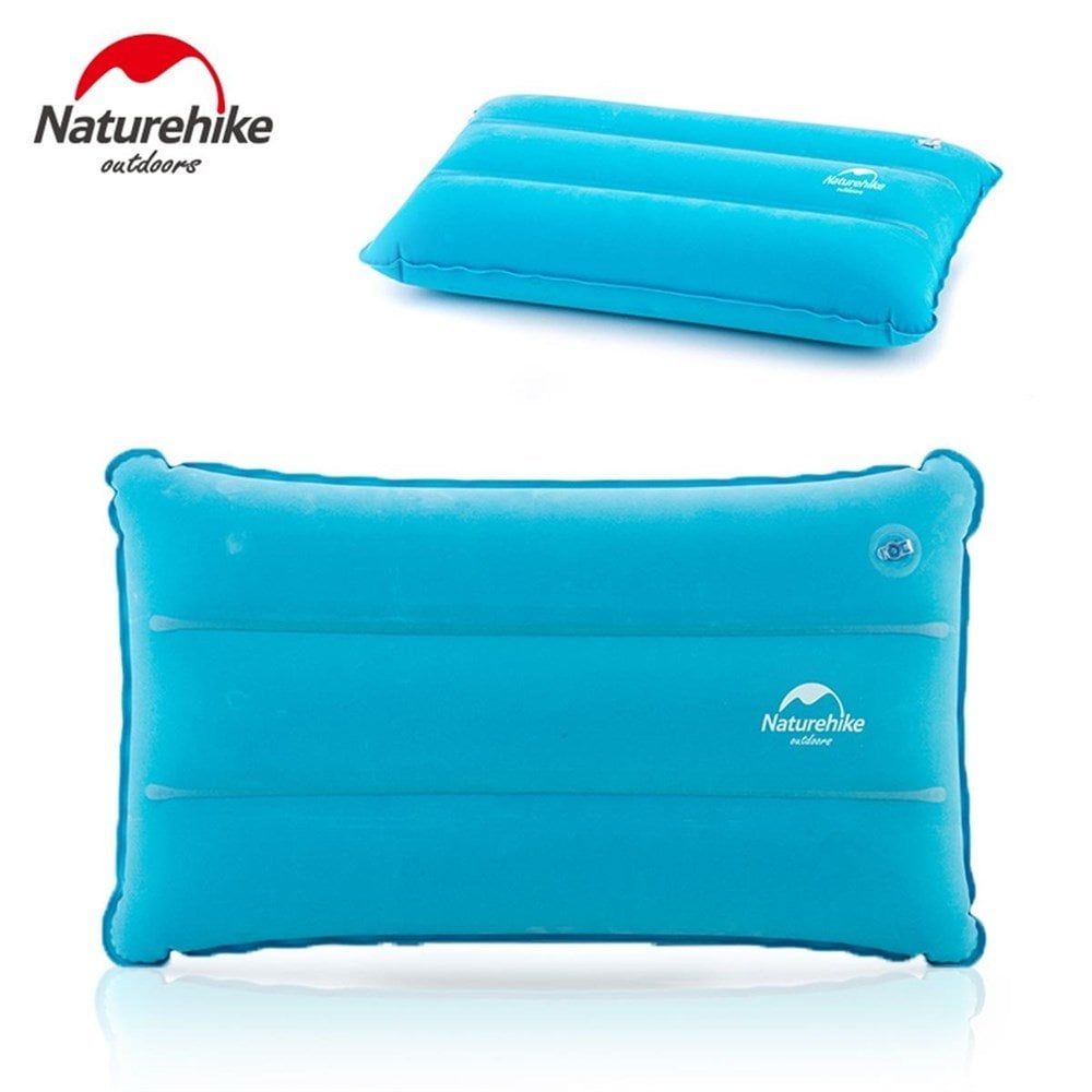 Naturehike UltraLight Katlanabilir Şişme Yastık-Sky Blue
