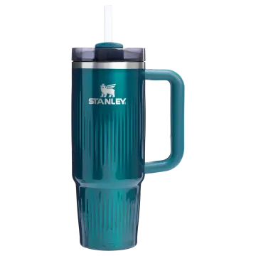STANLEY Quencher H2.0 Fluted Tumblr Pipetli Termos 0.89 LT Açık Mavi