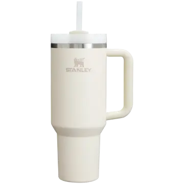 STANLEY Quencher H2.O Tumbler Pipetli Termos 1.18 LT Krem