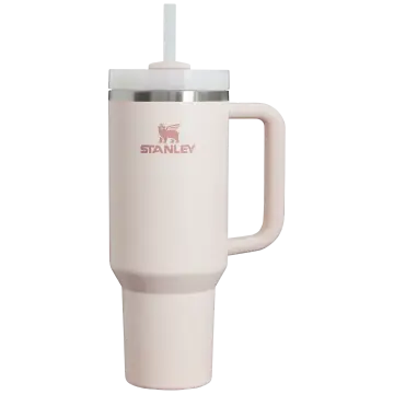 STANLEY Quencher H2.O FlowState™ Tumbler Pipetli Termos 1.18LT Açık Pembe