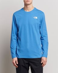 THE NORTH FACE Easy Uzun Kollu Erkek T-Shirt Mavi