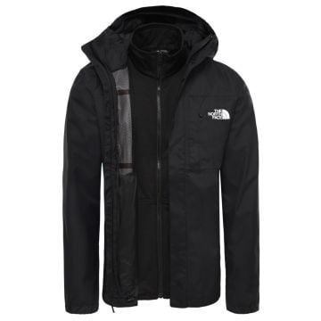 THE NORTH FACE Quest 3 in 1 Erkek Mont Siyah