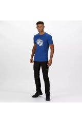 REGATTA Fingal V Erkek T-Shirt Mavi