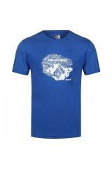 REGATTA Fingal V Erkek T-Shirt Mavi