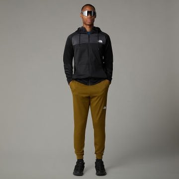 THE NORTH FACE Reaxion Tam Fermuarlı Kapüşonlu Erkek Polar Siyah