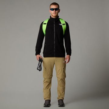 THE NORTH FACE Glacier Tam Boy Fermuarlı Polar Erkek Siyah