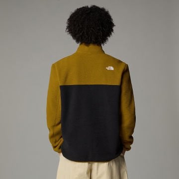 THE NORTH FACE Yumiori Yarım Fermuarlı Polar Haki-Siyah