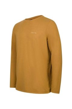 2AS Vernon Uzun Kollu Viloft Erkek T-Shirt Açık Kahverengi