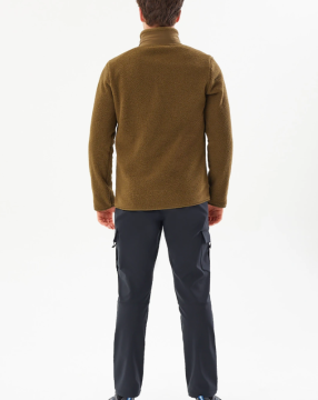 EXUMA Erkek Peluş Polar Haki