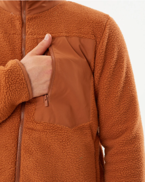 EXUMA Erkek Peluş Polar Turuncu