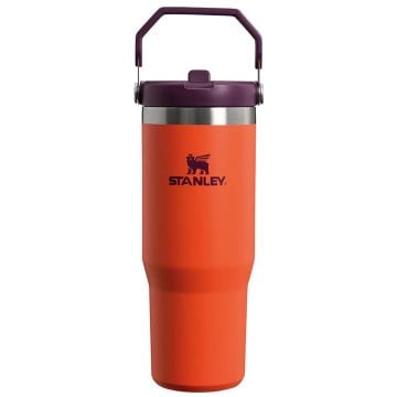 STANLEY The IceFlow Flip Straw Pipetli Termos Bardak 0.89 Lt - Turuncu