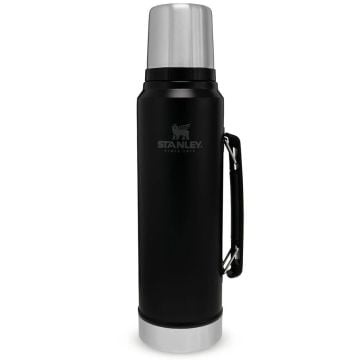 STANLEY Classic Vacuum Bottle Termos Siyah 1 LT