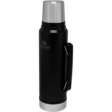 STANLEY Classic Vacuum Bottle Termos Siyah 1 LT