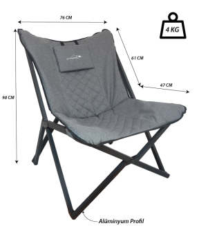 NURGAZ Abant Kamp Sandalyesi