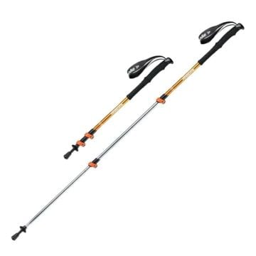 NATUREHIKE Alüminyum Trekking Baton 135CM Altın
