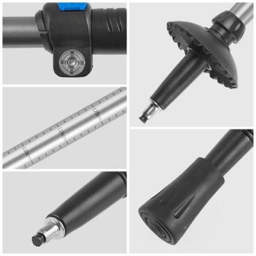 NATUREHIKE Alüminyum Trekking Baton 120CM Haki