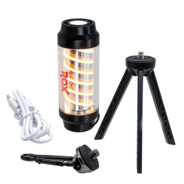 ROX Outdoor Ambiyans Işıklı Şarjlı Kamp Feneri 360 Lümen