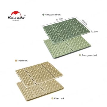 NATUREHIKE XPE Katlanır Oturma Matı Haki