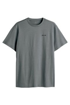 2AS Fiji Sıfır Yaka T-Shirt Antrasit