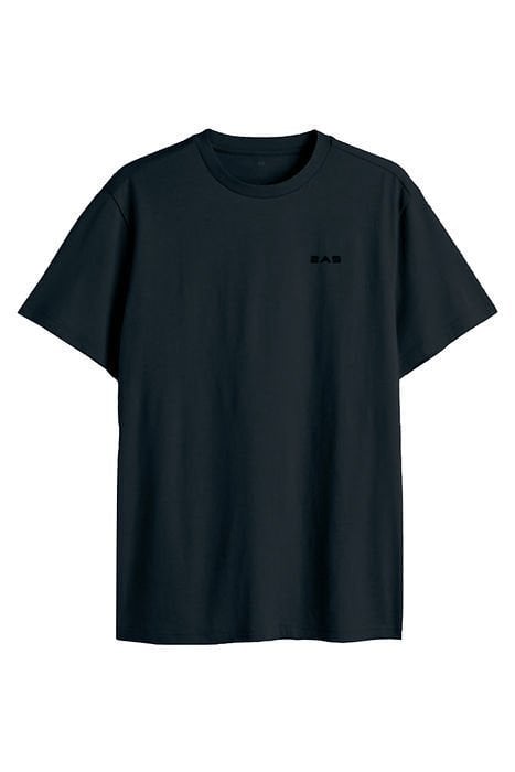 2AS Fiji Sıfır Yaka T-Shirt Siyah