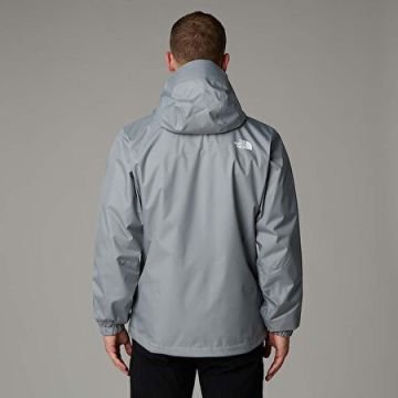 THE NORTH FACE Erkek Quest Kapüşonlu Yağmurluk Gri
